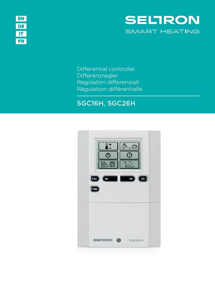 SGC16H, SGC26H - Navodila EN, DE, IT, FR