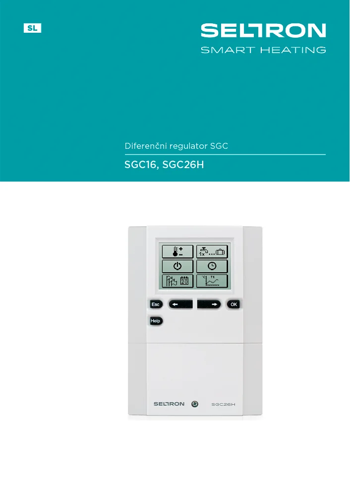 SGC16H, SGC26H - Navodila SL