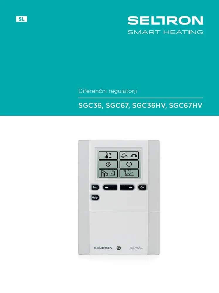 SGC36HV, SGC67HV - Navodila SL