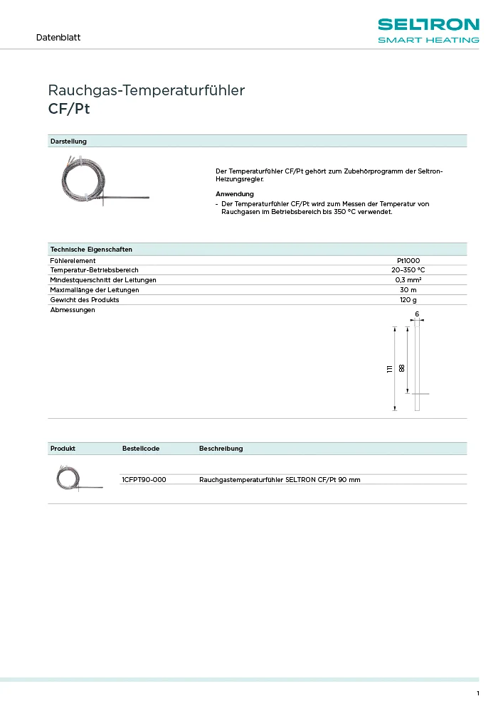 CF - Tehnični list DE