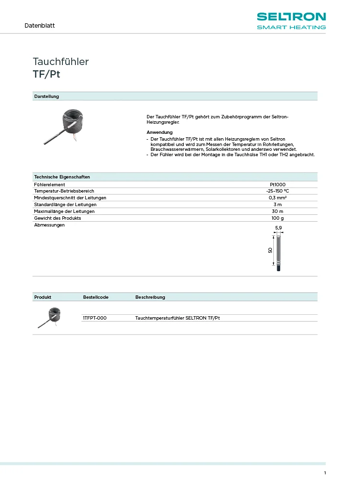 TF - Tehnični list DE