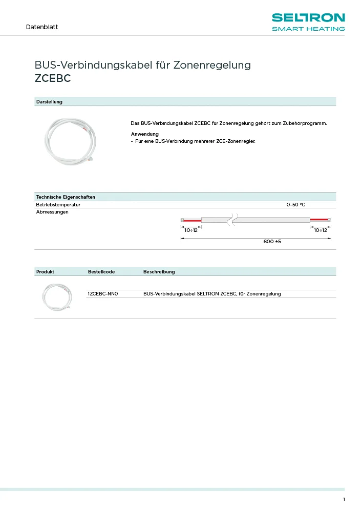 ZCEBC - Tehnični list DE