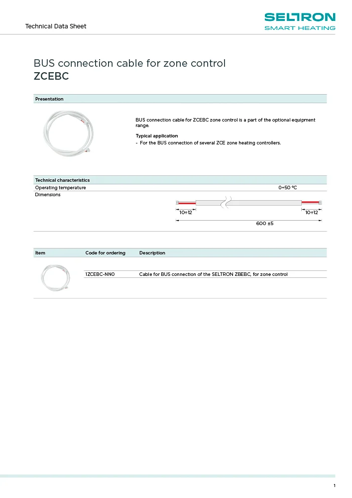 ZCEBC - Tehnični list EN