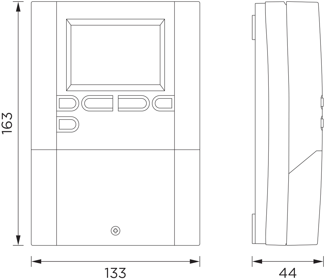 MeiTronic W10B/W10/W20 Witterungsgeführter Heizungsregler