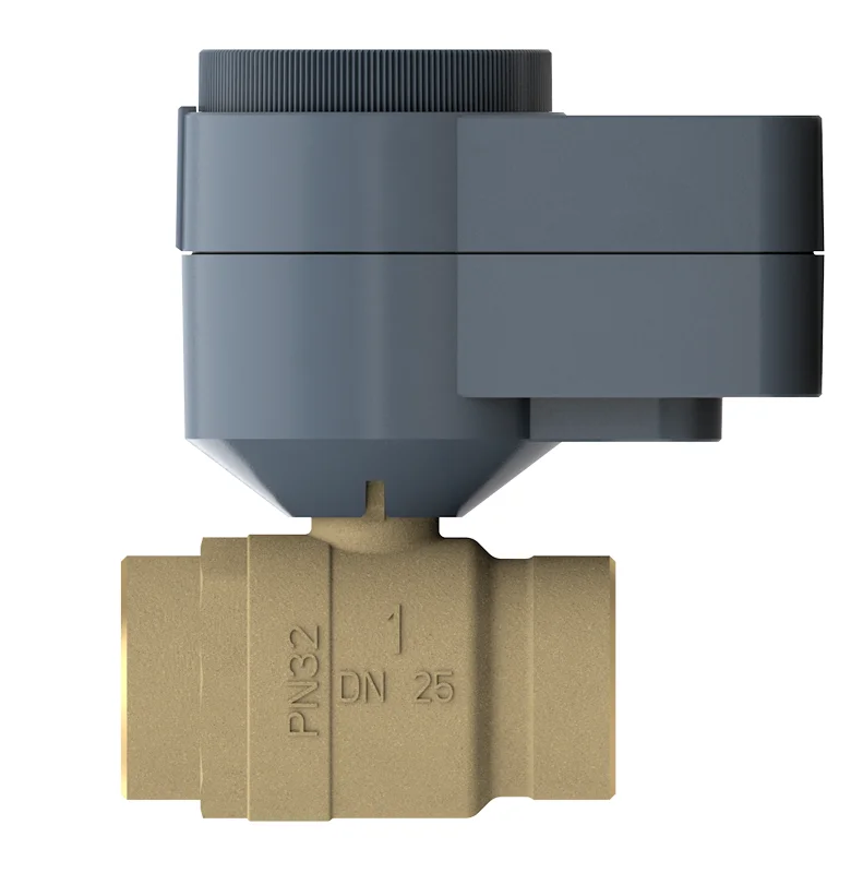 Actuator AQD with 2-way ball valve BVQ21..L, internal thread